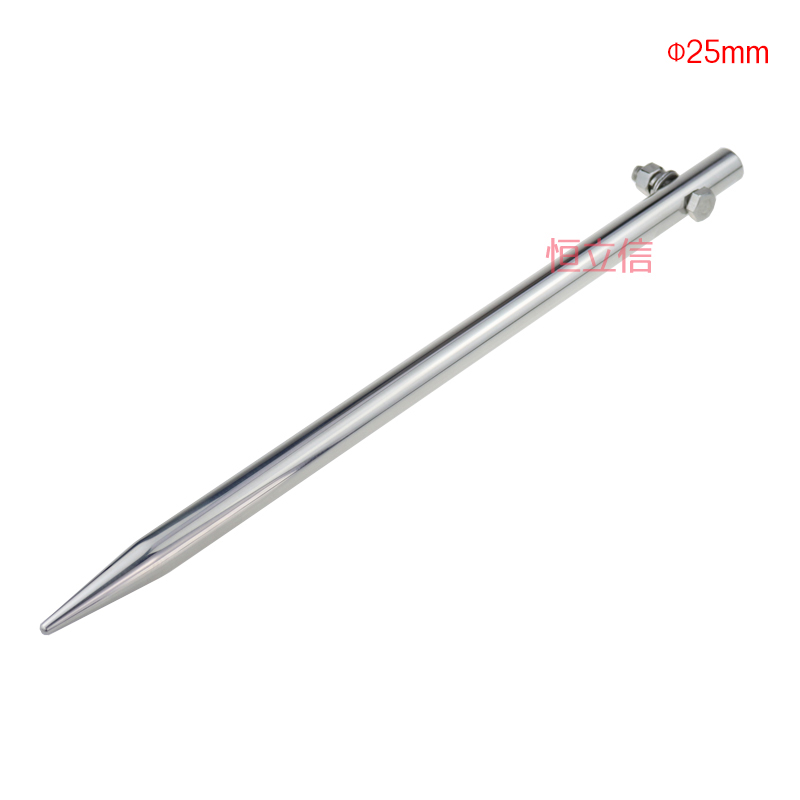 恒立信304不锈钢接地棒 直径25mm （0.5米-2.5米）