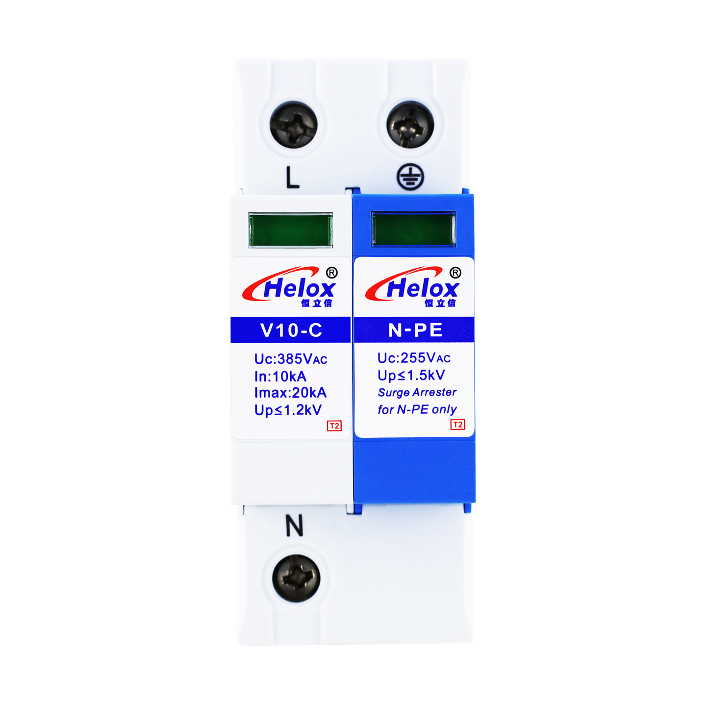 恒立信1+NPE电源浪涌保护器  Uc:385V V系列