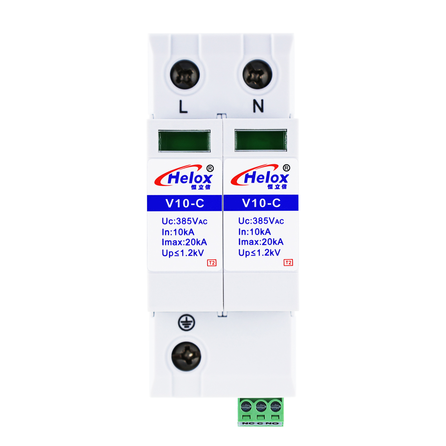 恒立信单相电220V电源防雷模块 Uc:385V V系列 遥信FS